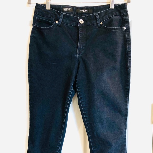 nine west blue jeans